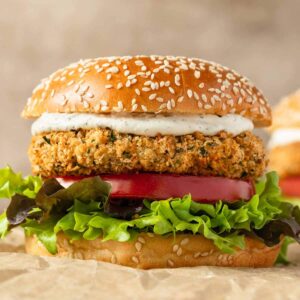 Chicken Patty Burger